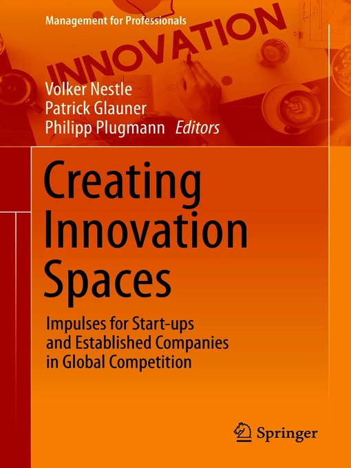 Title details for Creating Innovation Spaces by Volker Nestle - Available